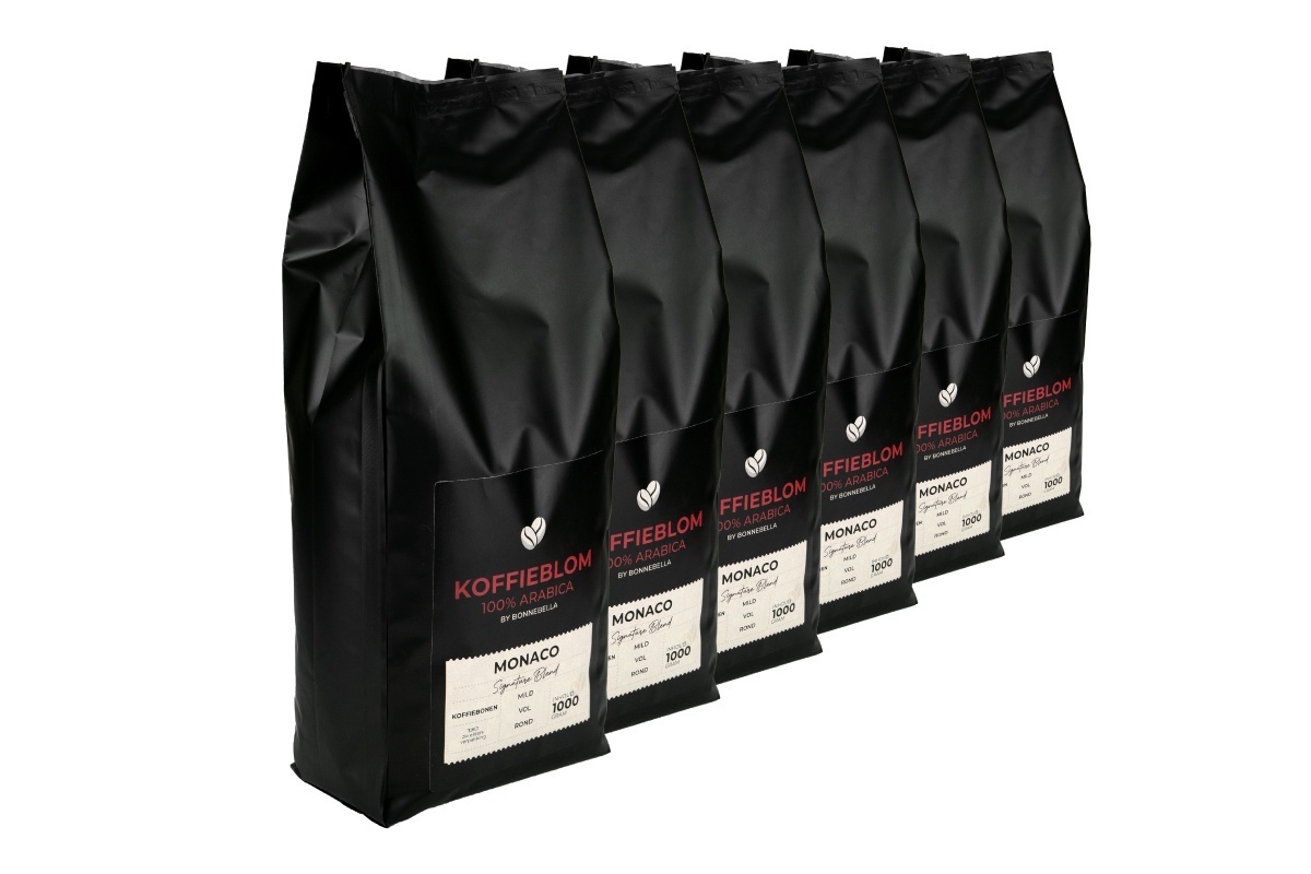 KoffieBlom Arabica Monaco 6 x 1kg