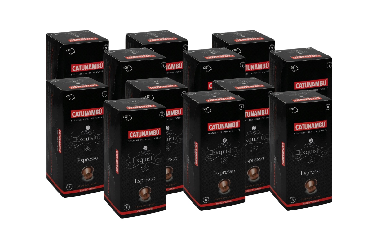 Catunambu Nespresso cups Espresso Exquisito 12 x 20 stuks