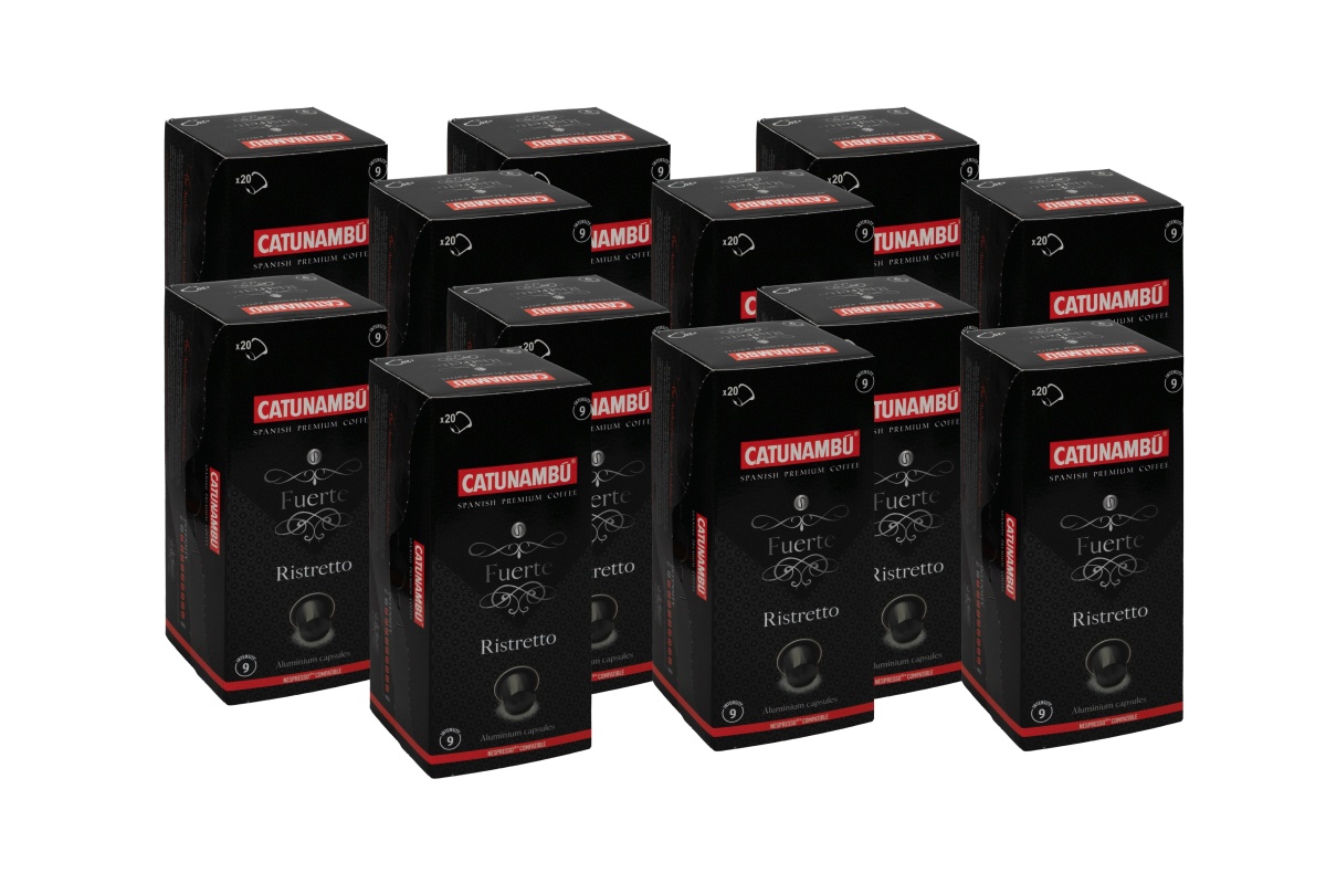 Catunambu Nespresso cups Ristretto Fuerte 12 x 20 stuks