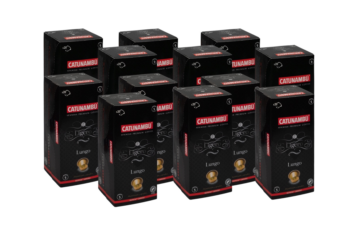 Catunambu Nespresso cups Lungo Ligero 12 x 20 stuks