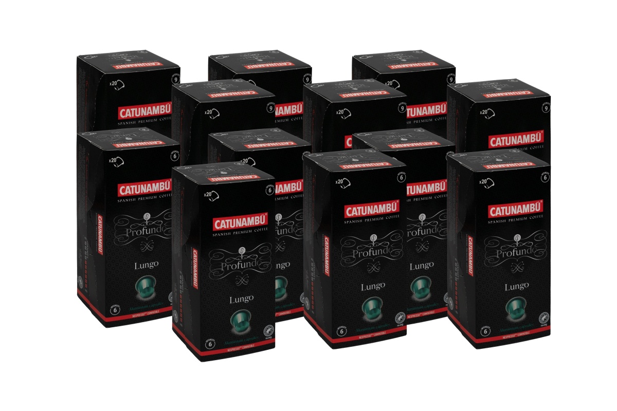 Catunambu Nespresso cups Lungo Profundo 12 x 20 stuks