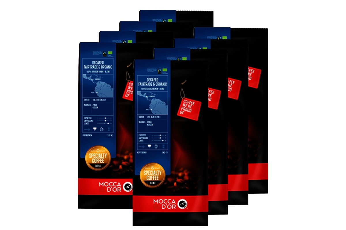 Mocca d’Or Decafeo Fairtrade & Organic 8x 1kg