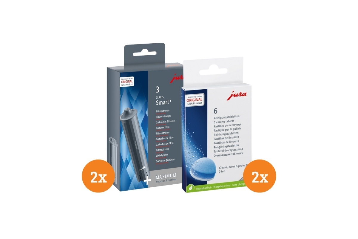 Jura Onderhoudspakket - Systeem- en waterreiniger - Medium