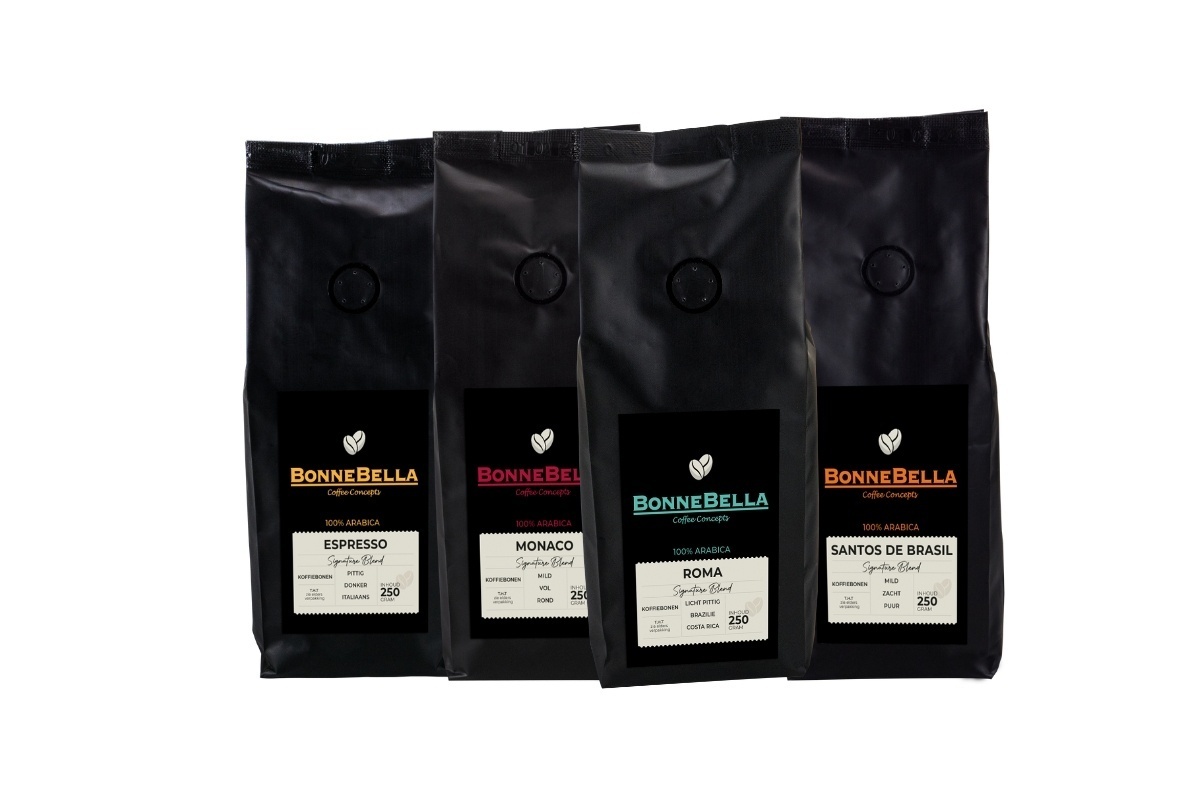 BonneBella proefpakket 4 x 250gr.