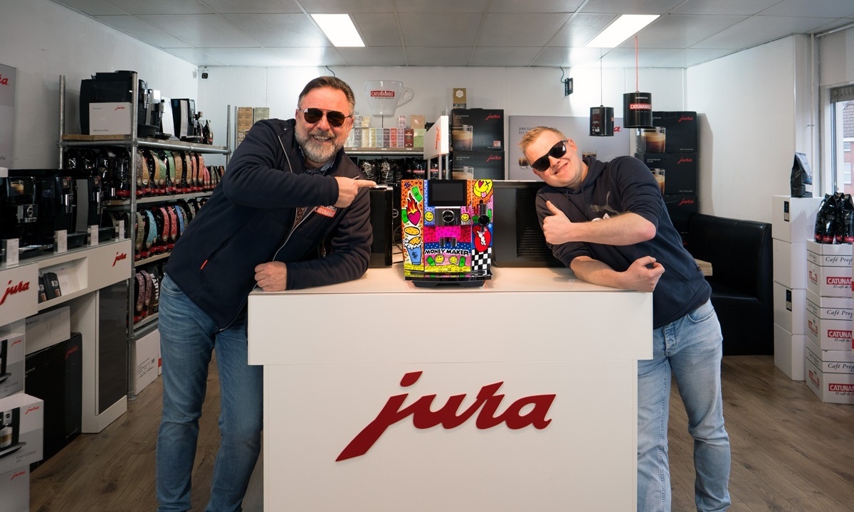 Uniek. Gek. De enige in Nederland! Jura J8 x Daniël Sloots