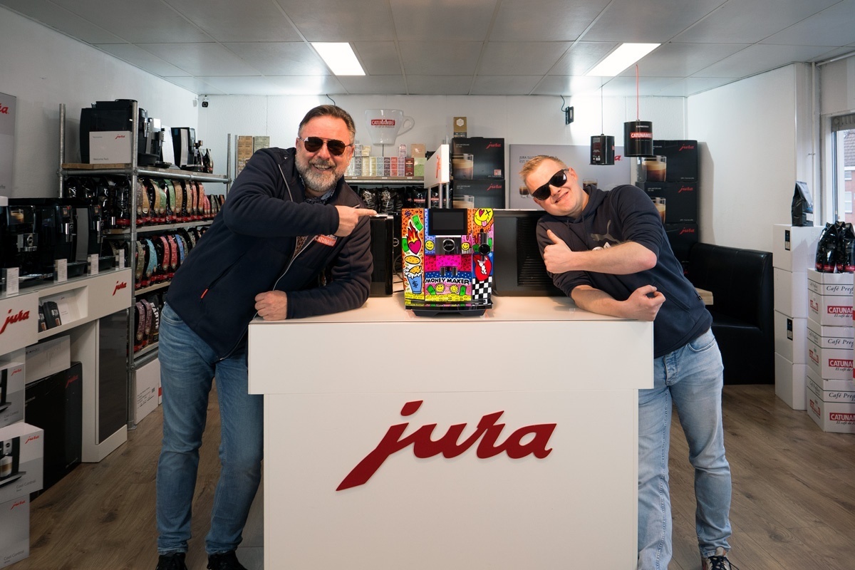 Uniek. Gek. De enige in Nederland! Jura J8 x Daniël Sloots