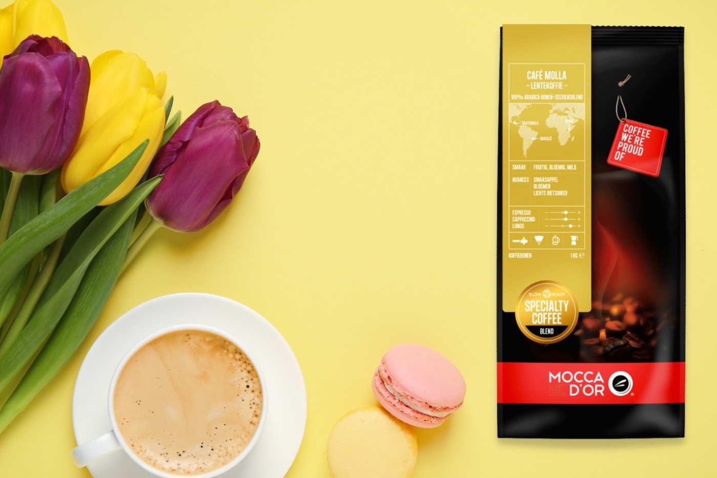 Feiern Sie den Frühling mit Café Molla von Mocca d'or!